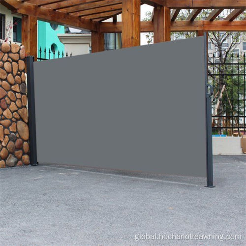 Garden Screen Side Awning Privacy Fence blocking sun and wind side awning Factory